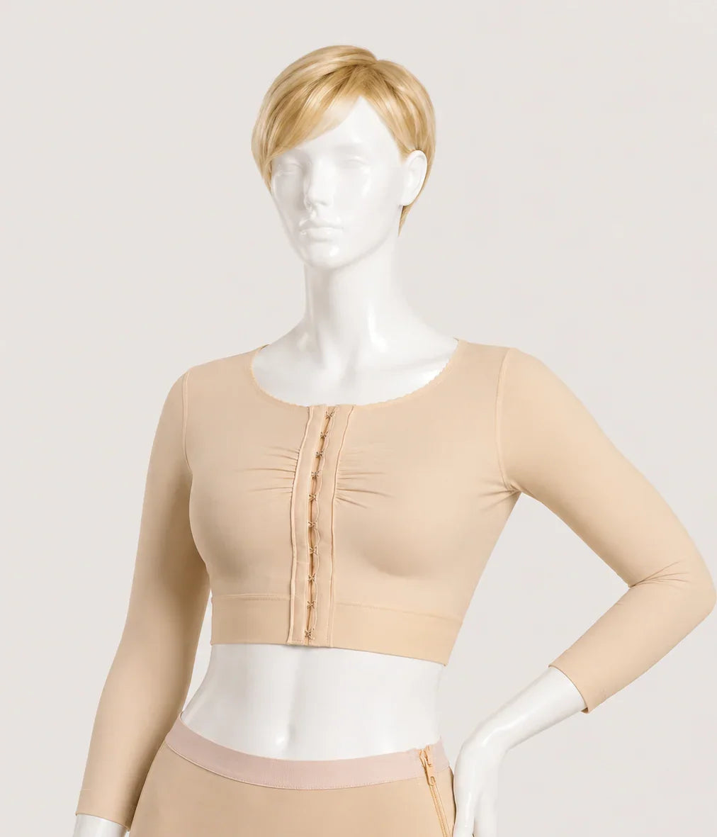 Premium ISAVELA USA Bra Vest Underbust Length with Medium Sleeves (VS02-MS)