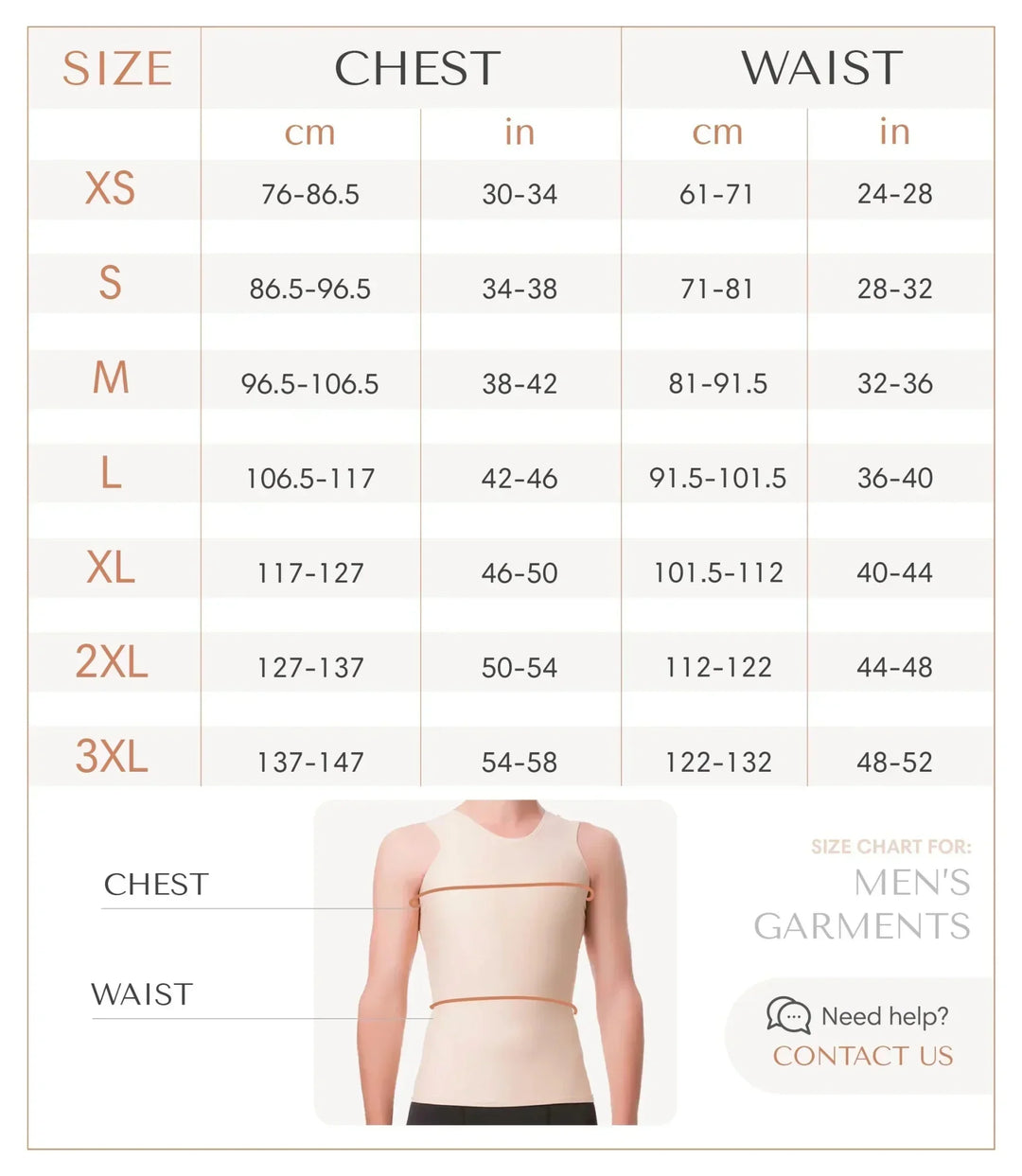 ISAVELA USA High-Quality Girdle with Front Closure (MG01).