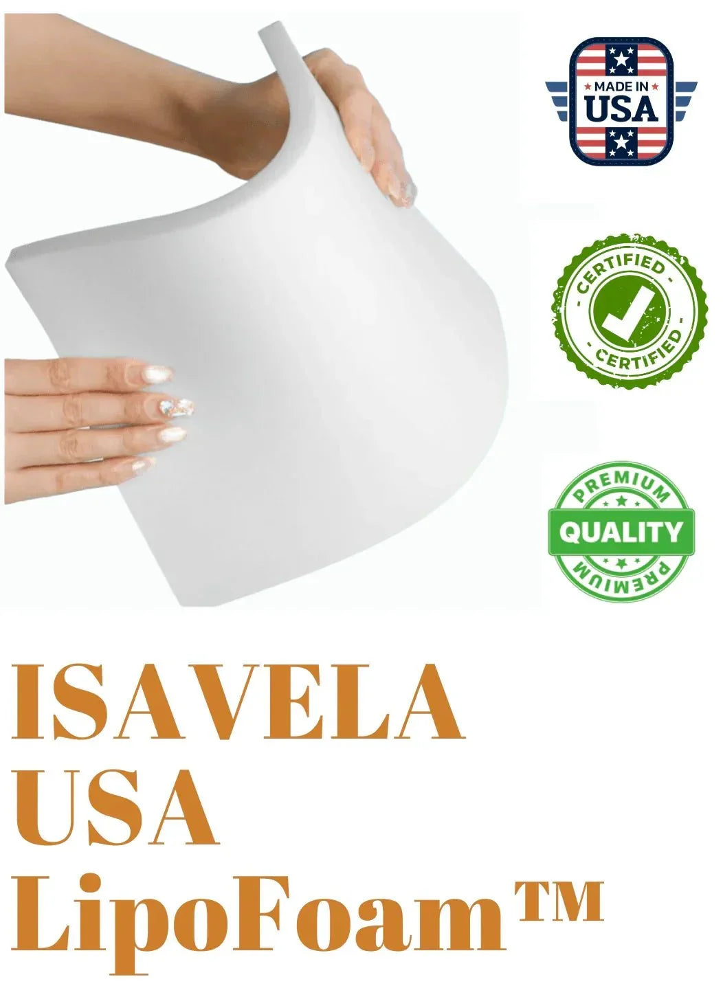 ألواح LipoFoam™ الطبية من ISAVELA USA | إيزافيلا الأمريكية Lipo