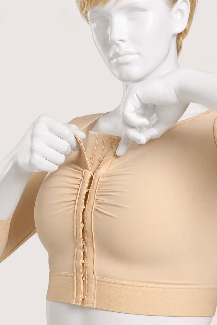Premium ISAVELA USA Bra Vest Underbust Length with Medium Sleeves (VS02-MS)